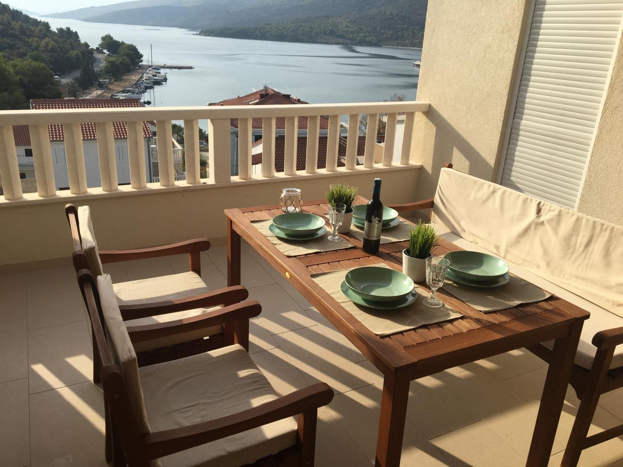 Mediterranean Apartment With Great Sea View マリナ エクステリア 写真